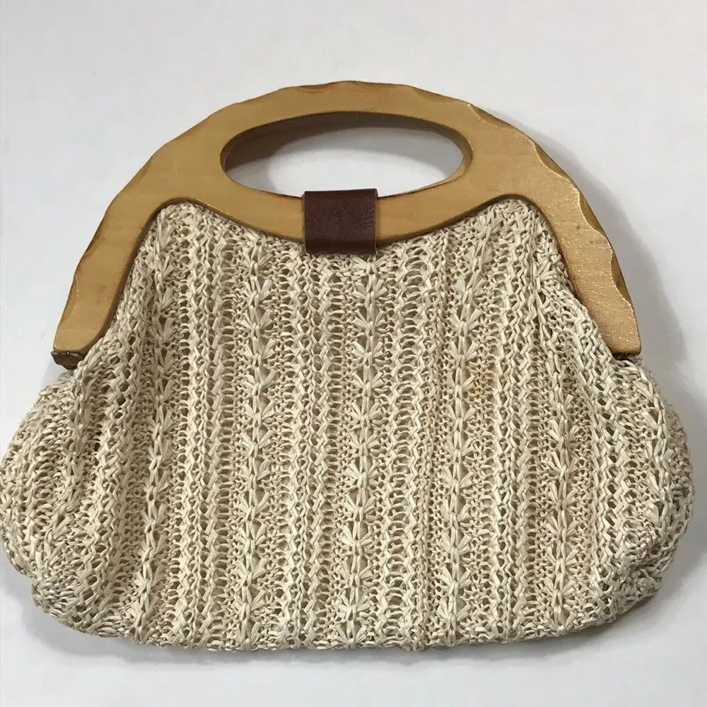 Vintage Woven Handbag - Picture 4 of 16